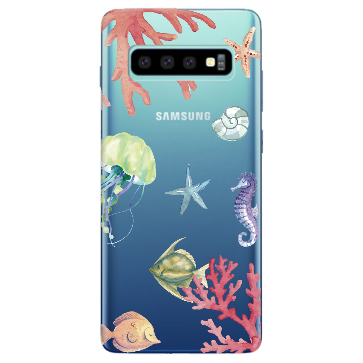Чохол для Samsung Galaxy S10 Plus Кораловий світ - фото 1 - Чохли для телефонів