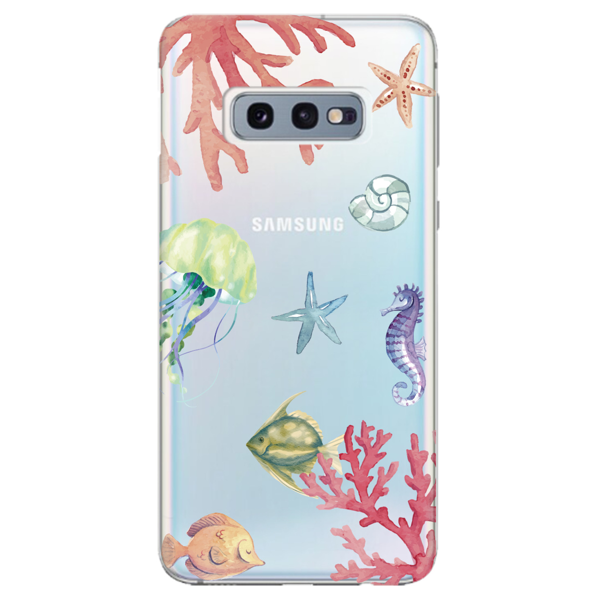 Чехол для Samsung Galaxy S10e Коралловый мир - фото 1 - Чехлы для телефонов