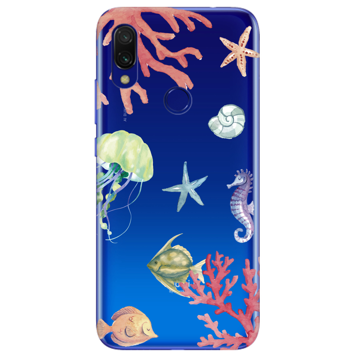 Чохол для Xiaomi Redmi 7 Кораловий світ - фото 1 - Чохли для телефонів