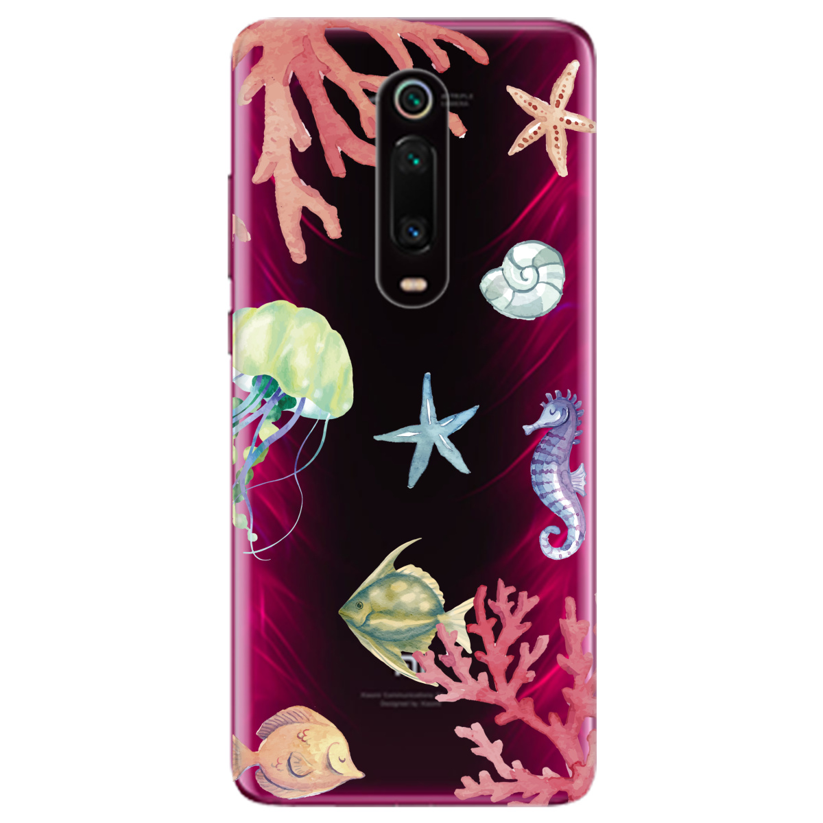 Чехол для Xiaomi Mi 9T Pro Коралловый мир - фото 1 - Чехлы для телефонов