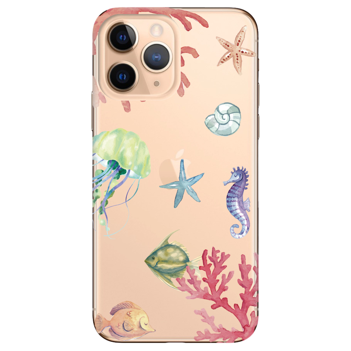 Чехол для Apple iPhone 11 Pro Коралловый мир - фото 1 Чехол для Apple iPhone 11 Pro Коралловый мир - фото 1 - Чехлы для телефонов