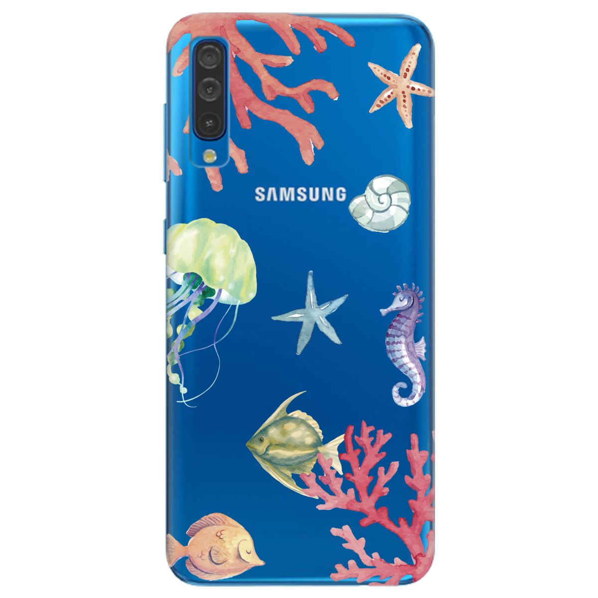 Чохол для Samsung Galaxy A30s Кораловий світ - фото 1 - Чохли для телефонів