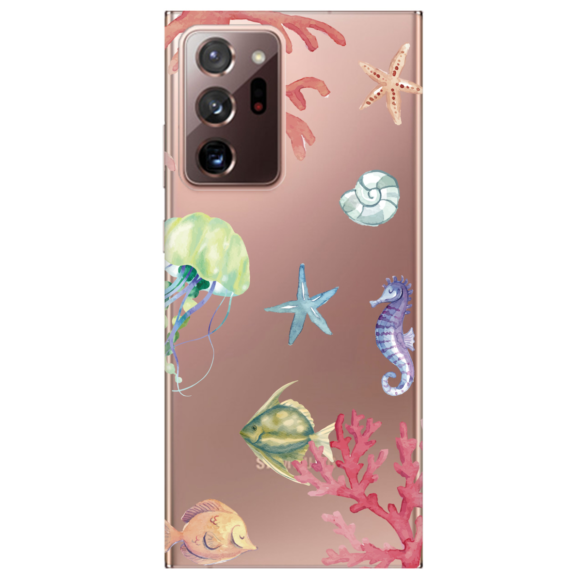 Чехол для Samsung Galaxy Note 20 Ultra Коралловый мир - фото 1 - Чехлы для телефонов