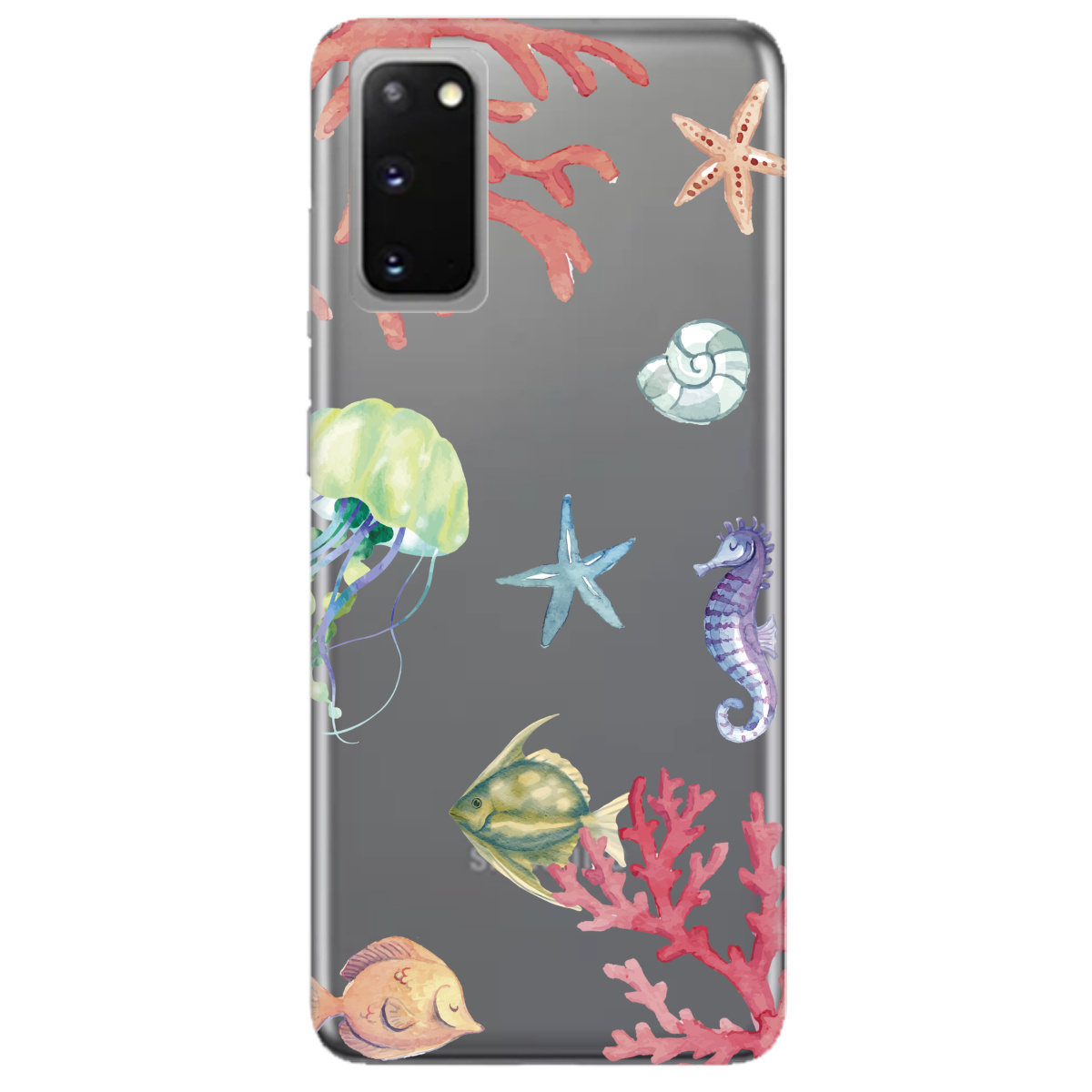 Чехол для Samsung Galaxy S20 Коралловый мир - фото 1 - Чехлы для телефонов