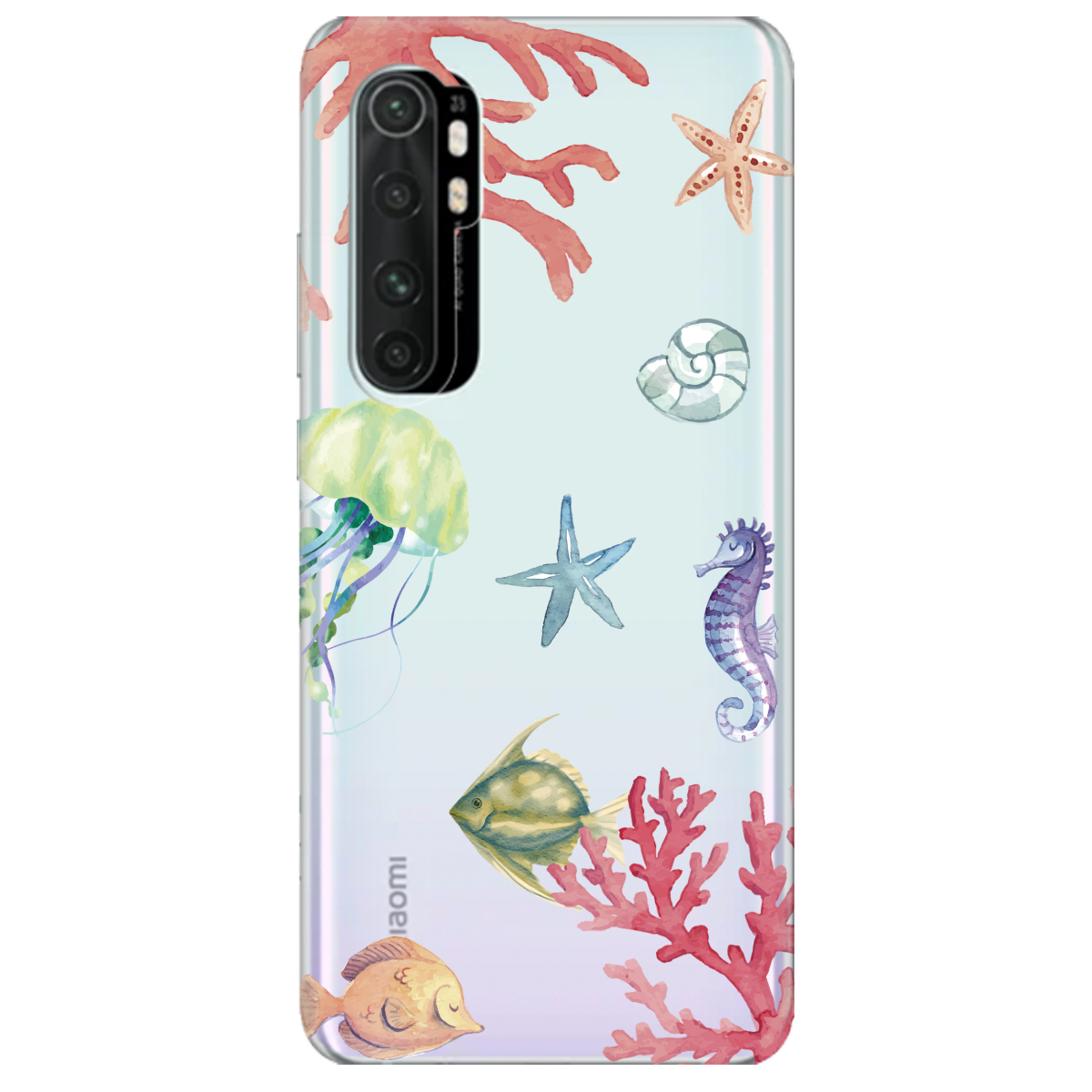 Чехол для Xiaomi Mi Note 10 Lite Коралловый мир - фото 1 - Чехлы для телефонов