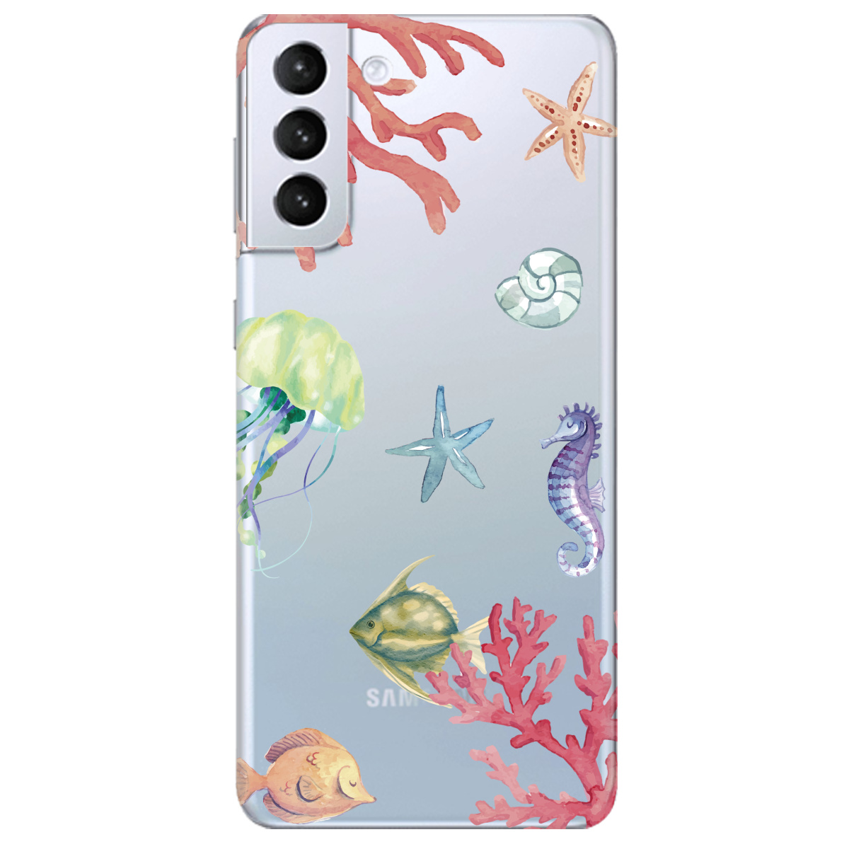 Чохол для Samsung Galaxy S21 Plus Кораловий світ - фото 1 - Чохли для телефонів