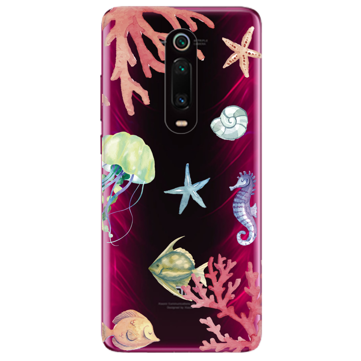 Чехол для Xiaomi Mi 9T Коралловый мир - фото 1 - Чехлы для телефонов