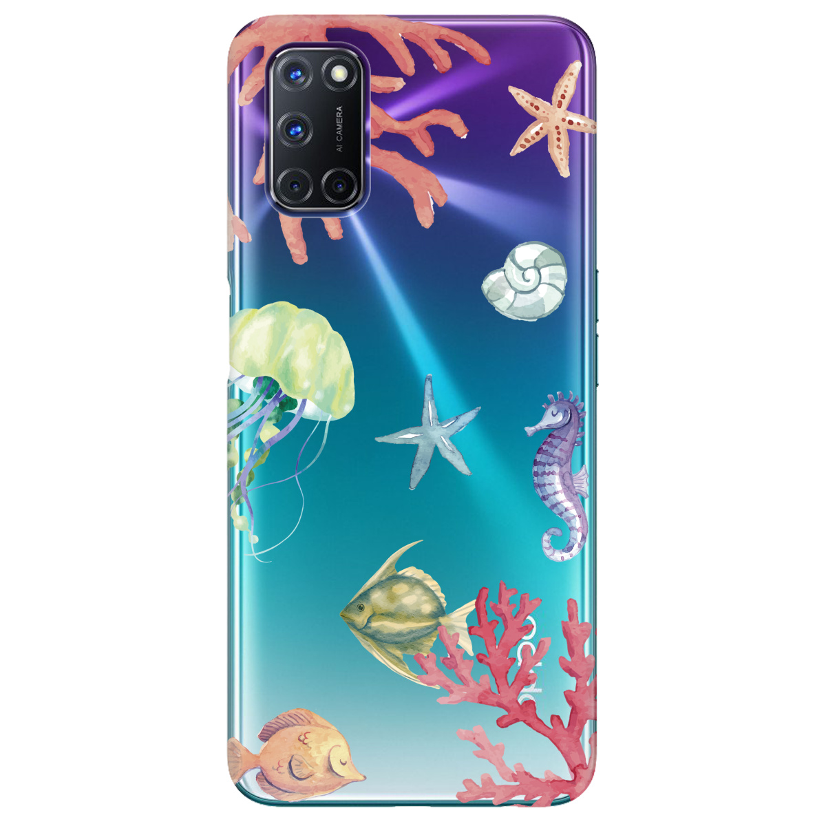 Чохол для Oppo A52/ A72/ A92 Кораловий світ - фото 1 - Чохли для телефонів