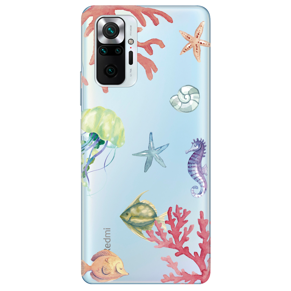 Чехол для Xiaomi Redmi Note 10 Pro Коралловый мир - фото 1 Чехол для Xiaomi Redmi Note 10 Pro Коралловый мир - фото 1 - Чехлы для телефонов