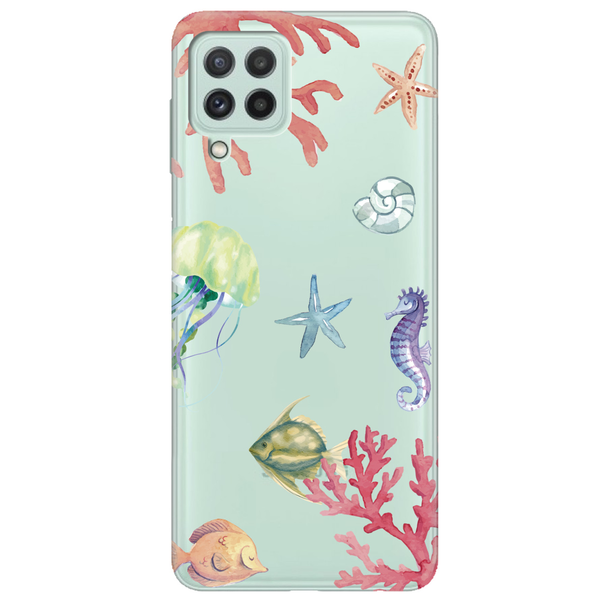 Чехол для Samsung Galaxy M32 Коралловый мир - фото 1 Чехол для Samsung Galaxy M32 Коралловый мир - фото 1 - Чехлы для телефонов