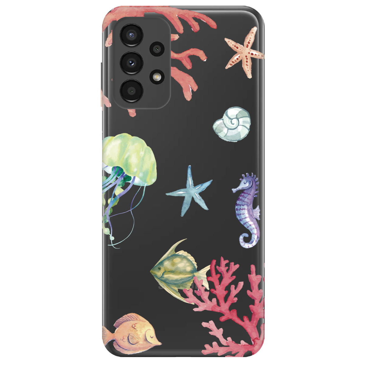Чехол для Samsung Galaxy A13 4G Коралловый мир - фото 1 - Чехлы для телефонов