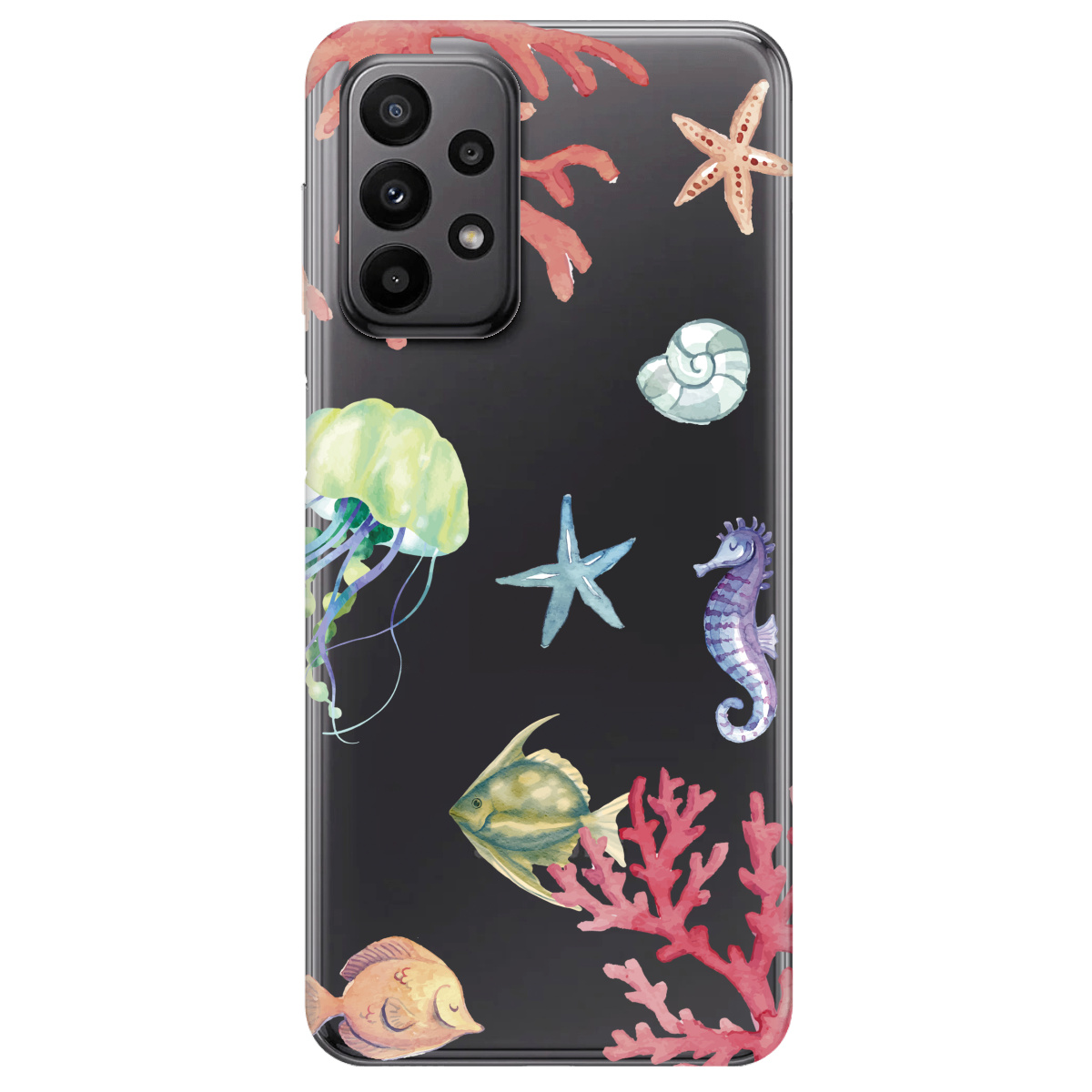 Чехол для Samsung Galaxy A23 4G Коралловый мир - фото 1 Чехол для Samsung Galaxy A23 4G Коралловый мир - фото 1 - Чехлы для телефонов