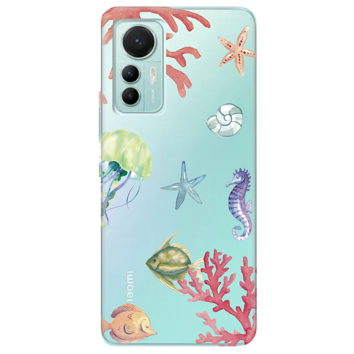 Чехол для Xiaomi 12 Lite Коралловый мир - фото 1 - Чехлы для телефонов