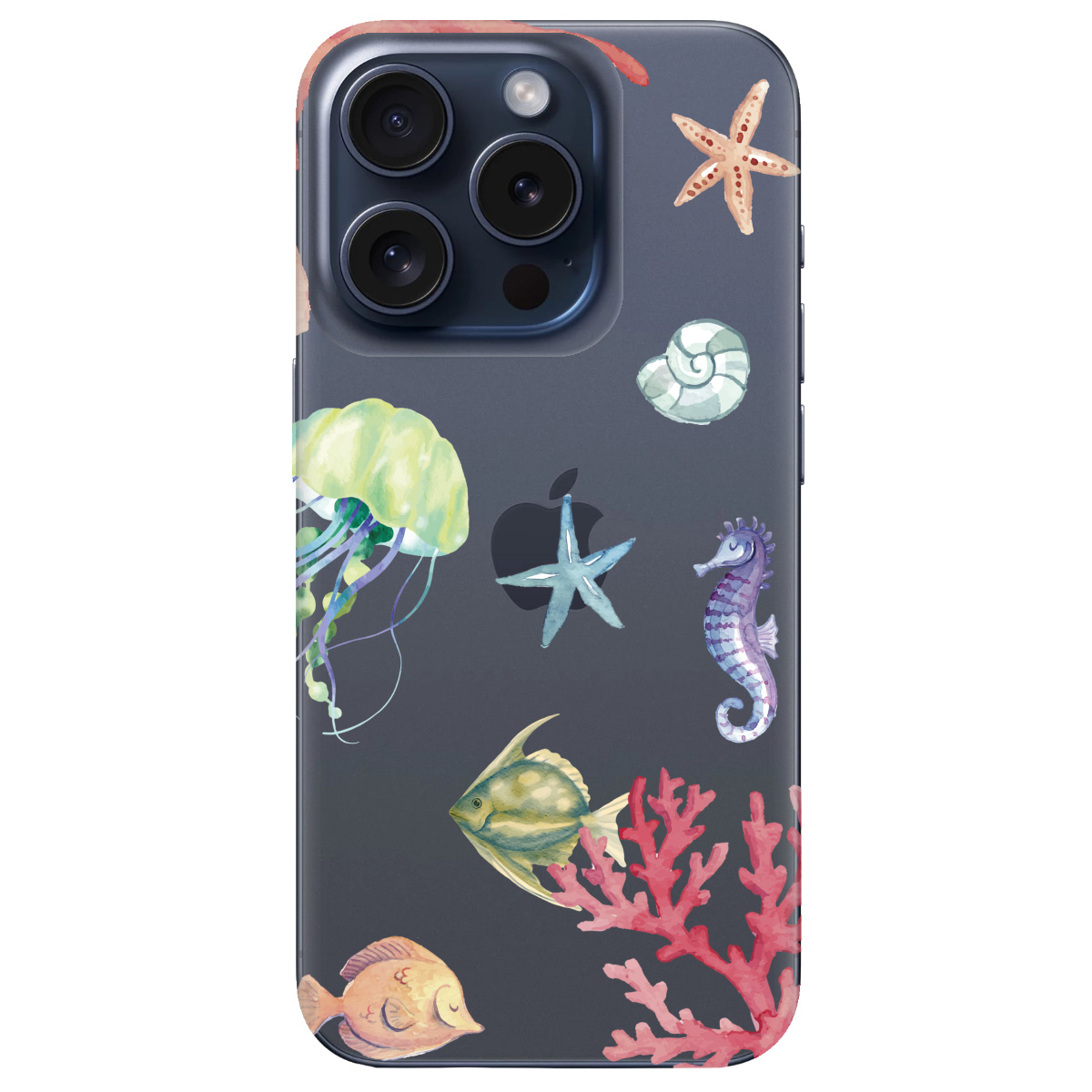 Чехол для Apple iPhone 15 Pro Max Коралловый мир - фото 1 - Чехлы для телефонов