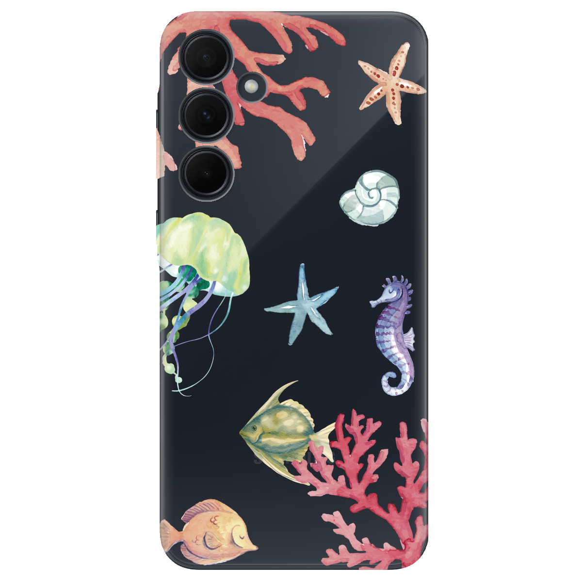 Чехол для Samsung Galaxy A35 Коралловый мир - фото 1 - Чехлы для телефонов