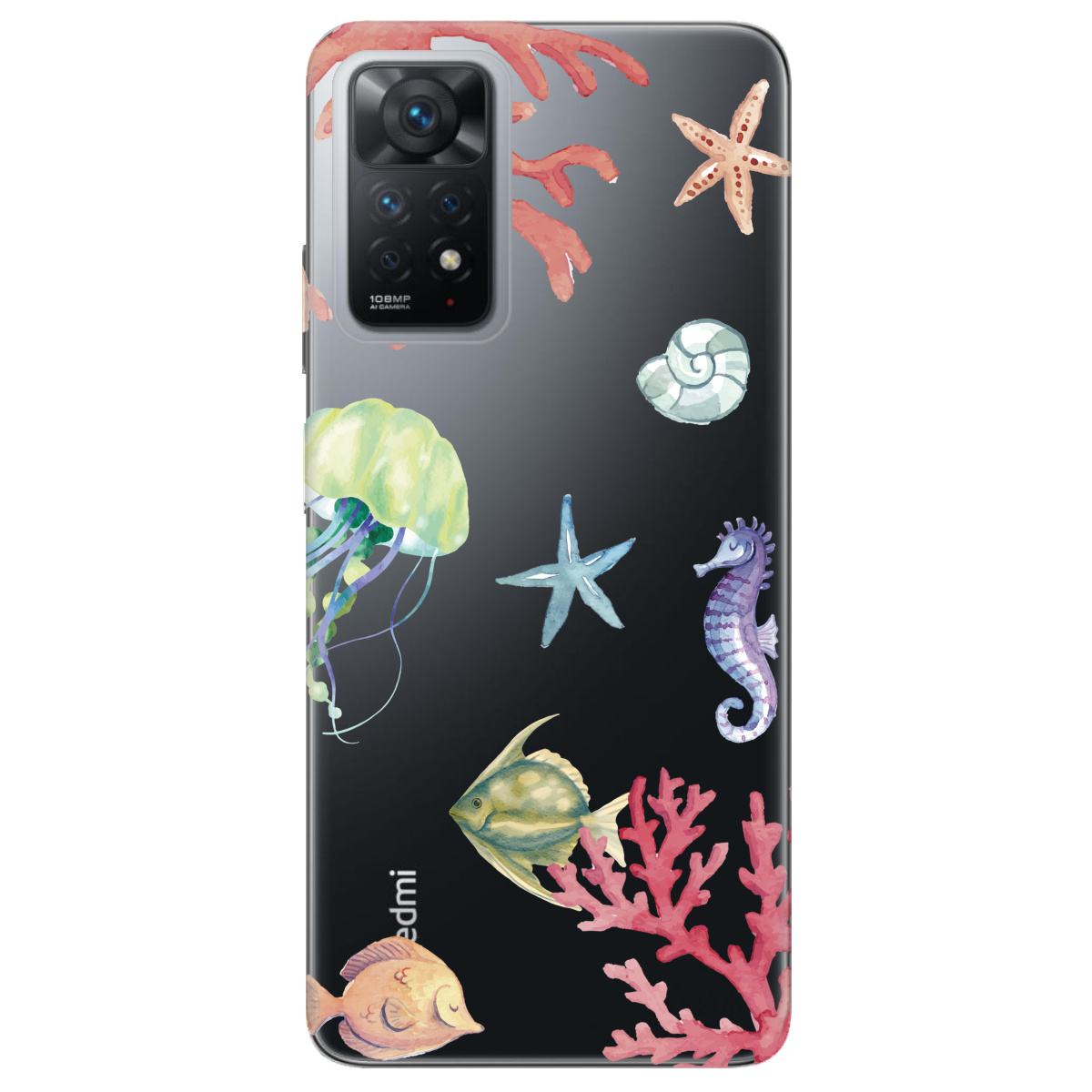 Чохол для Xiaomi Redmi Note 12 Pro 4G Кораловий світ - фото 1 - Чохли для телефонів