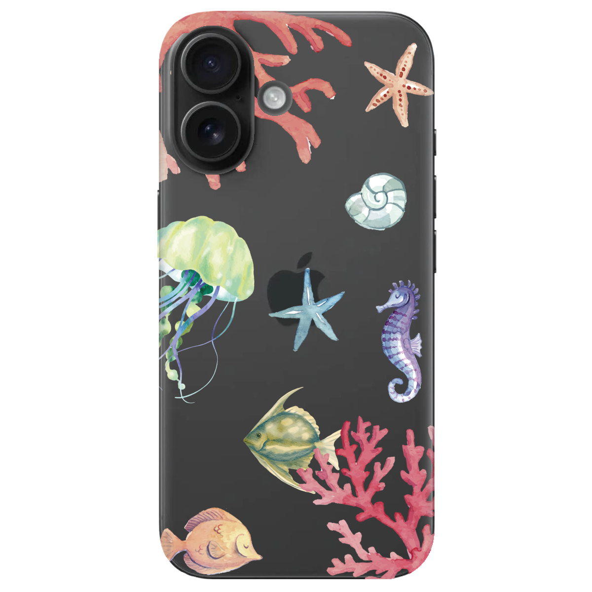 Чехол для Apple iPhone 16 Коралловый мир - фото 1 - Чехлы для телефонов