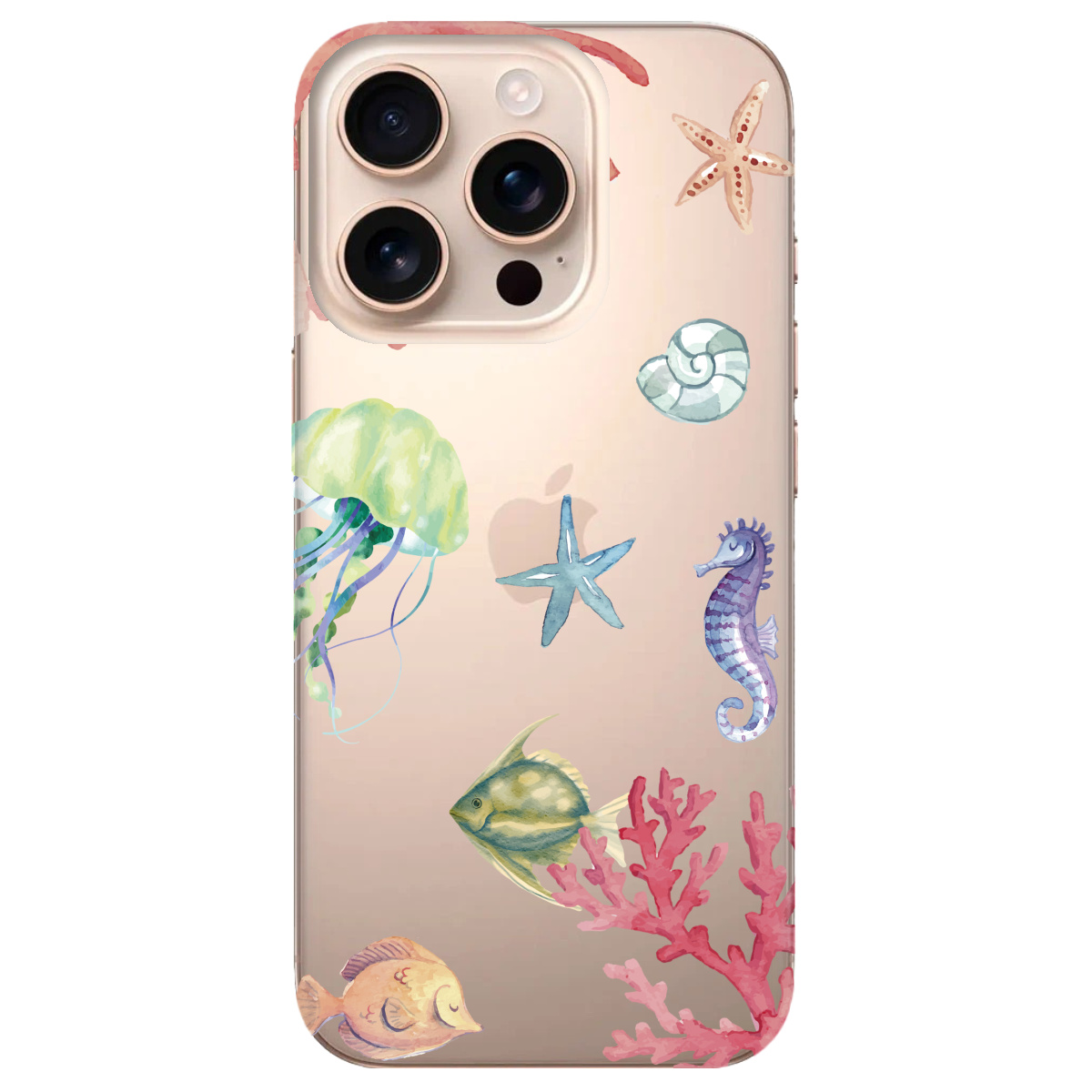 Чехол для Apple iPhone 16 Pro Коралловый мир - фото 1 Чехол для Apple iPhone 16 Pro Коралловый мир - фото 1 - Чехлы для телефонов