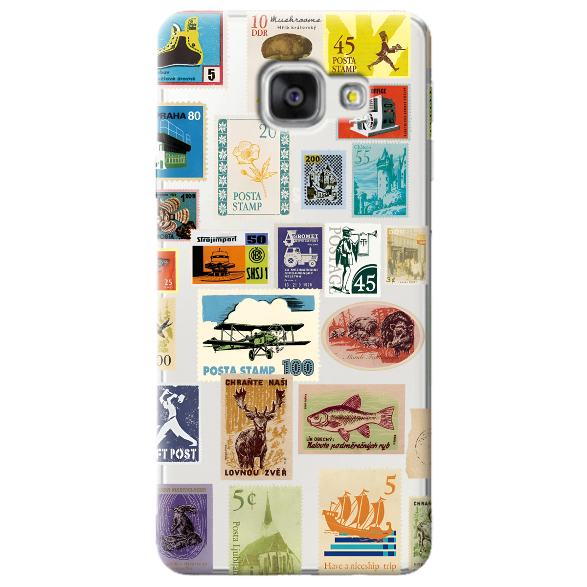 Чехол для Samsung Galaxy A3 2016 Почтовая классика - фото 1 Чехол для Samsung Galaxy A3 2016 Почтовая классика - фото 1 - Чехлы для телефонов