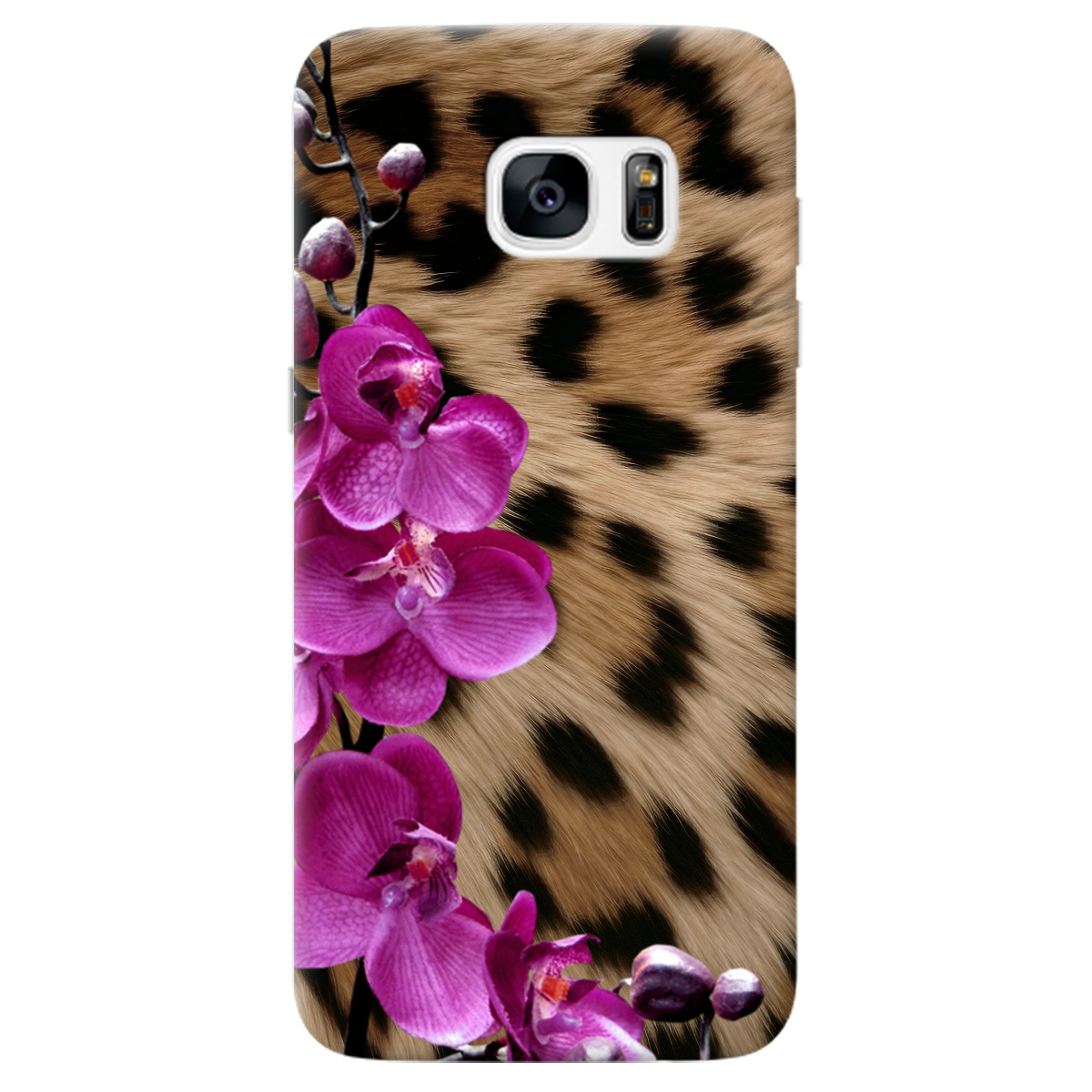 Чохол для Samsung Galaxy S7 Edge Дика орхідея - фото 1 - Чохли для телефонів