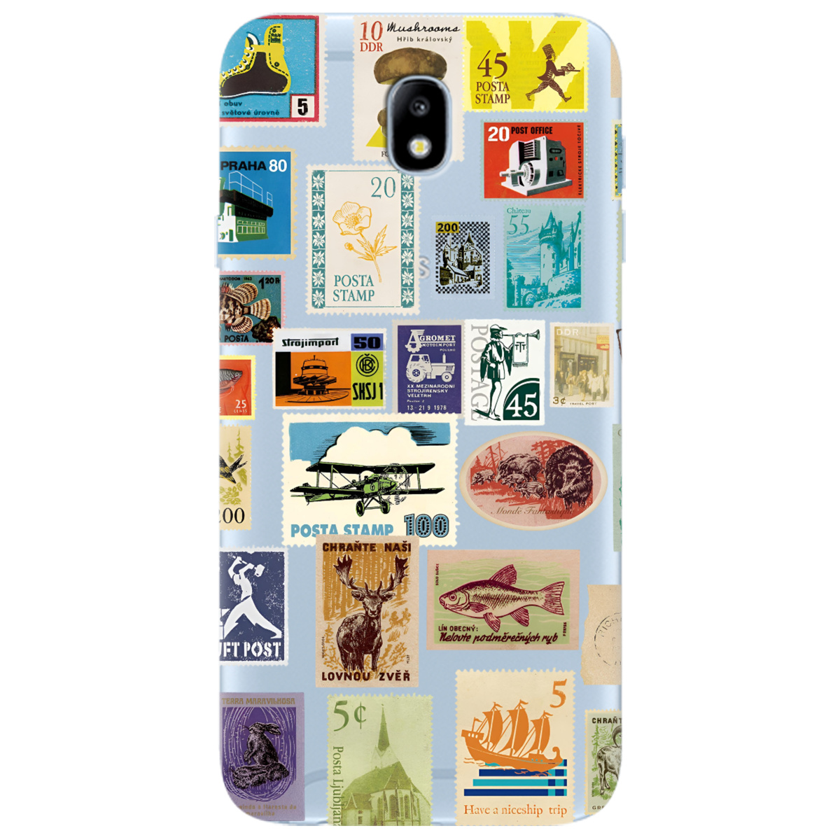 Чехол для Samsung Galaxy J7 2017 Почтовая классика - фото 1 - Чехлы для телефонов