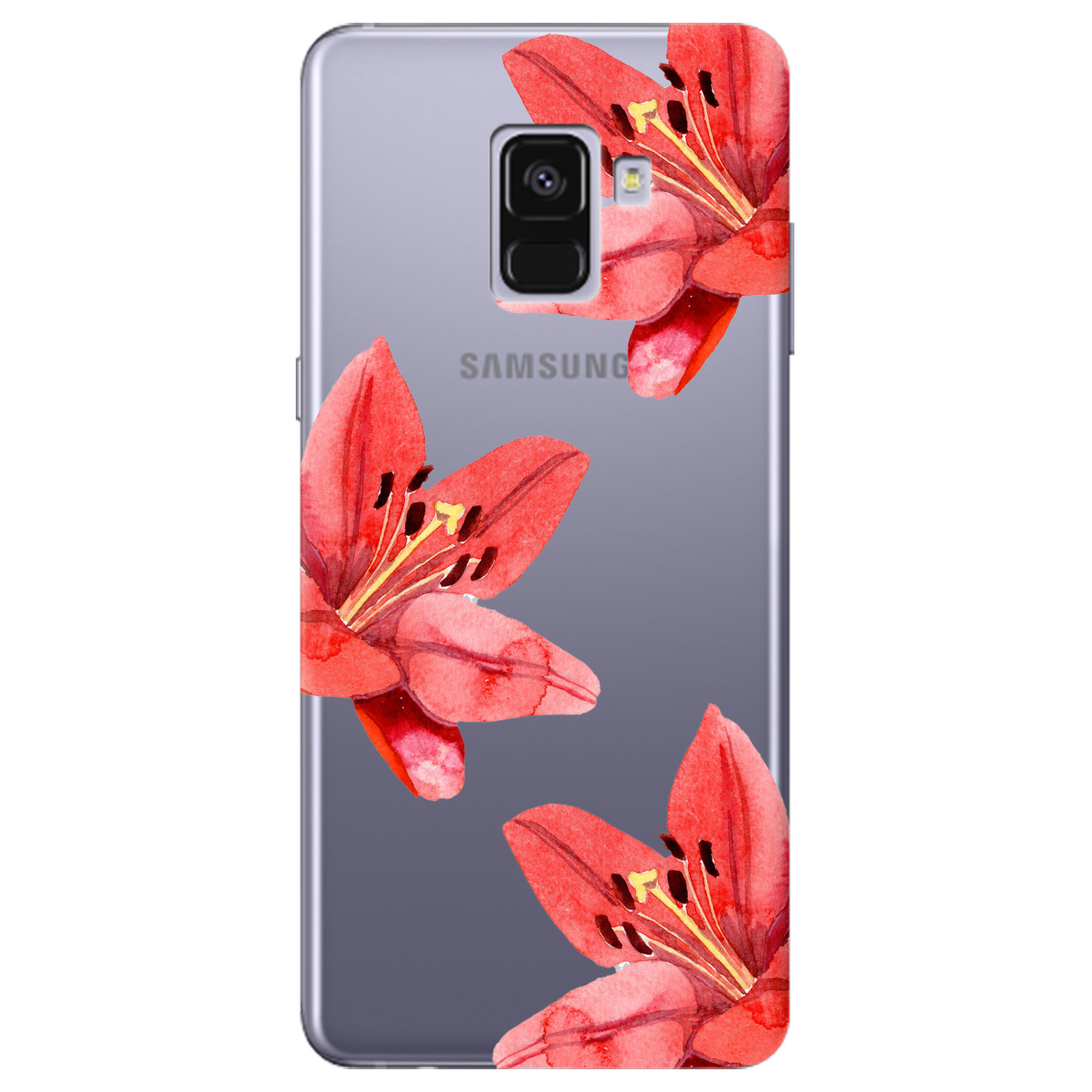 Чохол для Samsung Galaxy A8 2018 Чарівний цвіт - фото 1 Чохол для Samsung Galaxy A8 2018 Чарівний цвіт - фото 1 - Чохли для телефонів