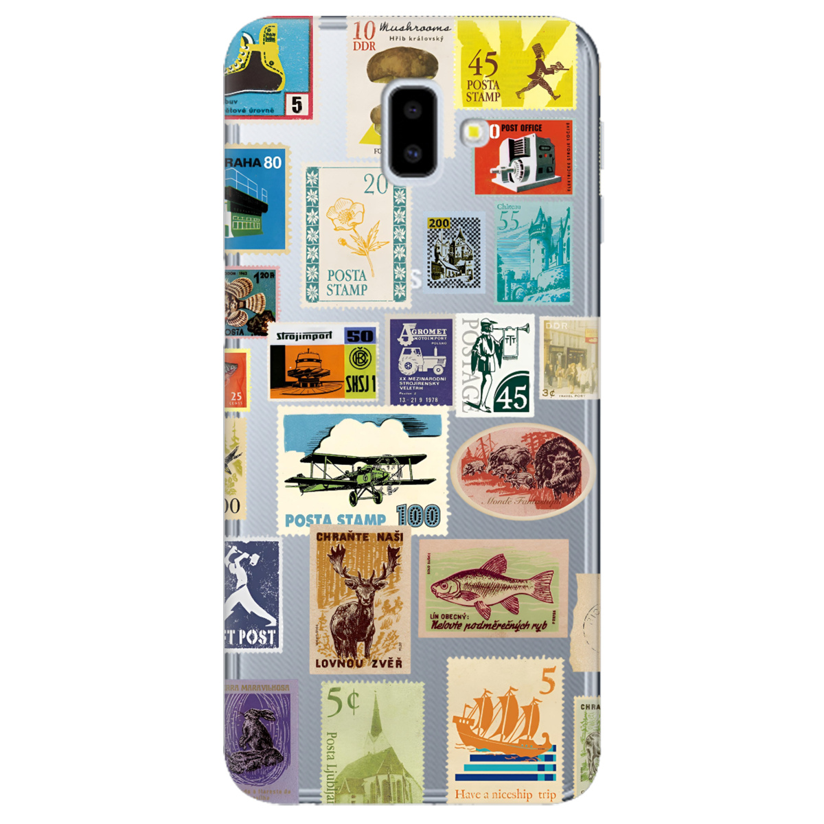 Чехол для Samsung Galaxy J6 Plus 2018 Почтовая классика - фото 1 - Чехлы для телефонов