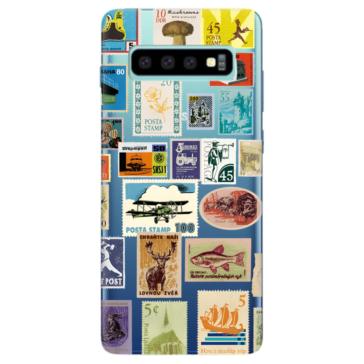 Чохол для Samsung Galaxy S10 Plus Поштова класика - фото 1 - Чохли для телефонів