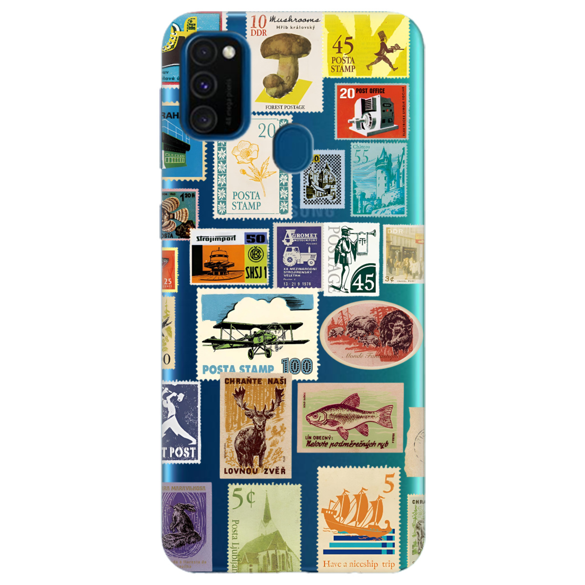 Чохол для Samsung Galaxy M30s Поштова класика - фото 1 Чохол для Samsung Galaxy M30s Поштова класика - фото 1 - Чохли для телефонів