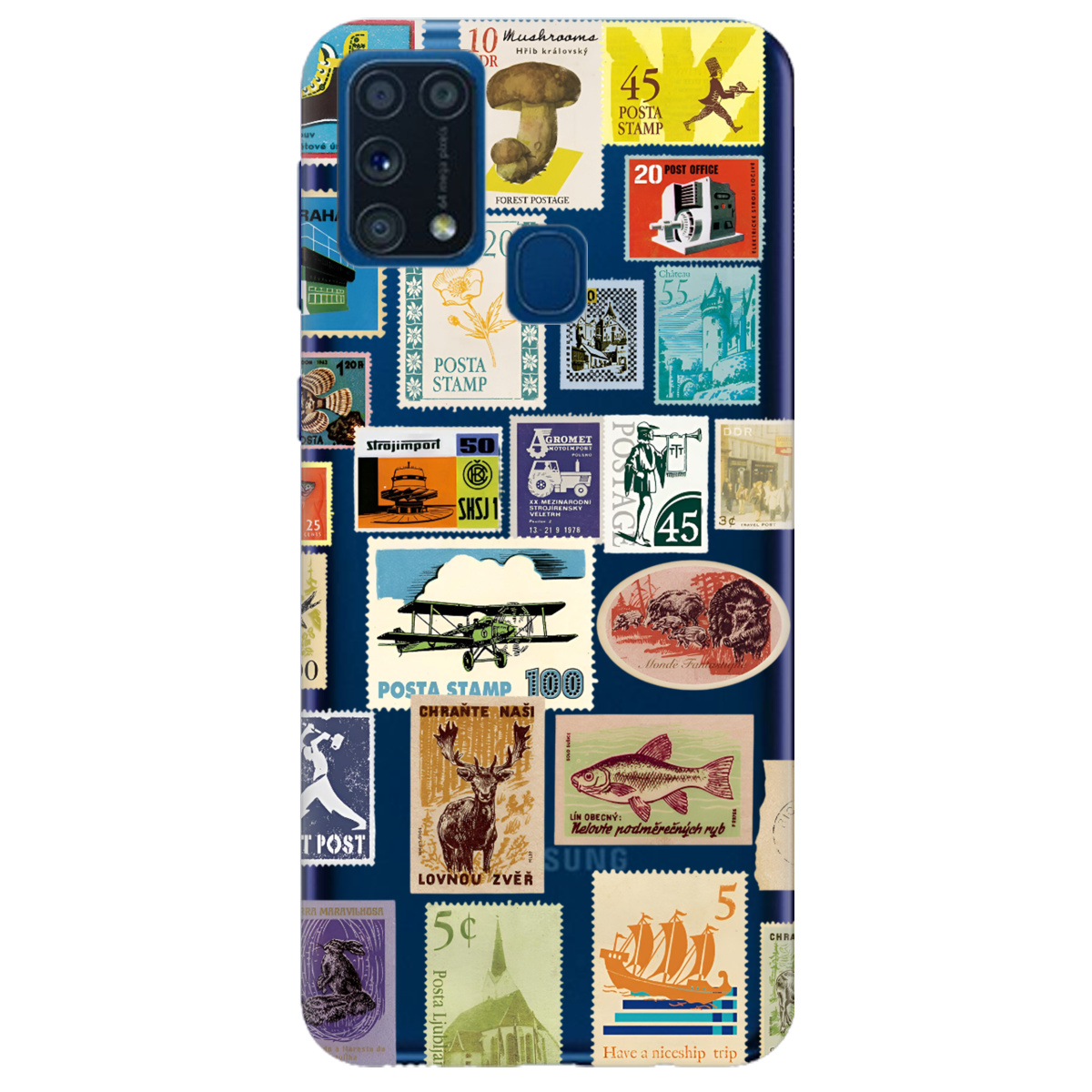 Чехол для Samsung Galaxy M31 Почтовая классика - фото 1 Чехол для Samsung Galaxy M31 Почтовая классика - фото 1 - Чехлы для телефонов
