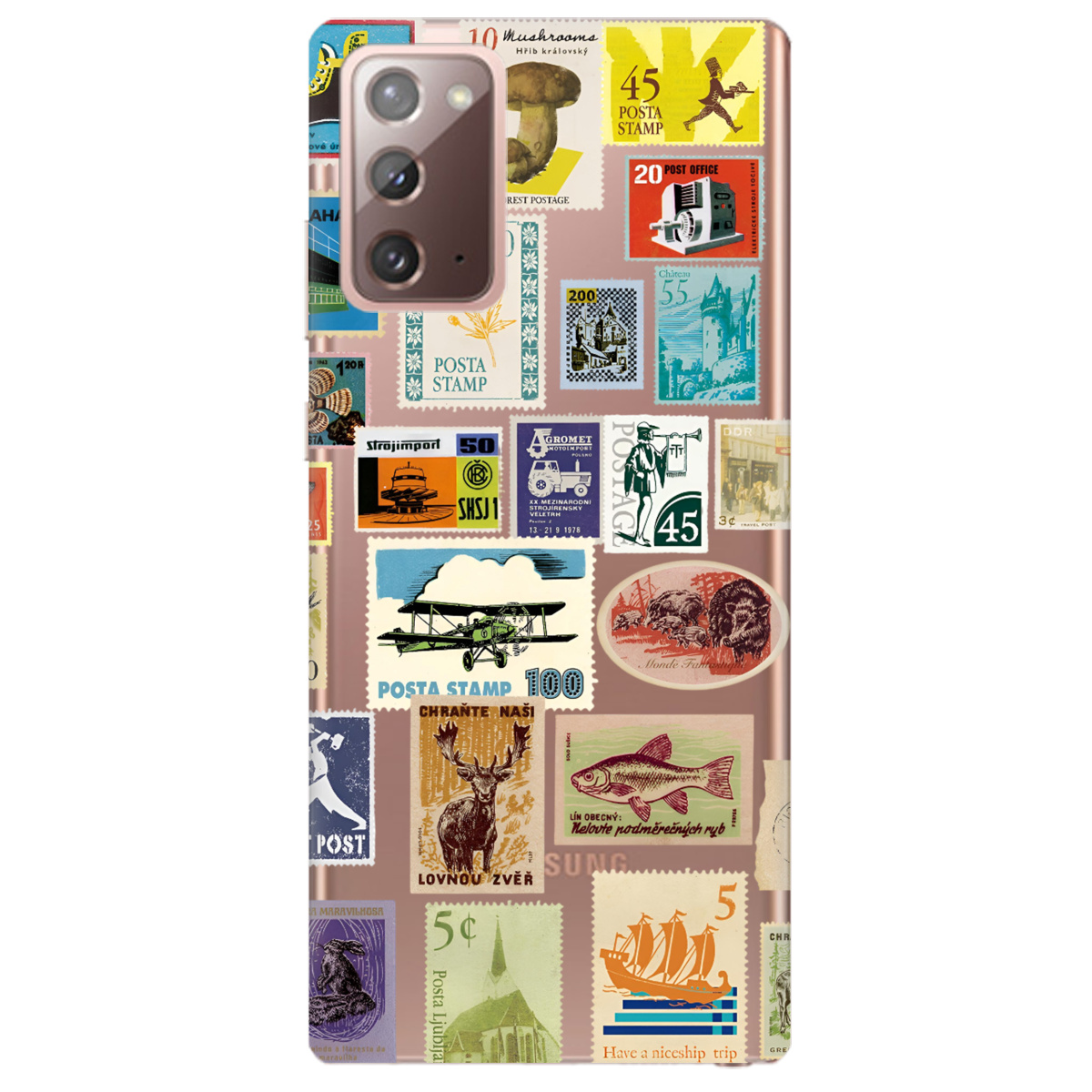 Чехол для Samsung Galaxy Note 20 Почтовая классика - фото 1 - Чехлы для телефонов