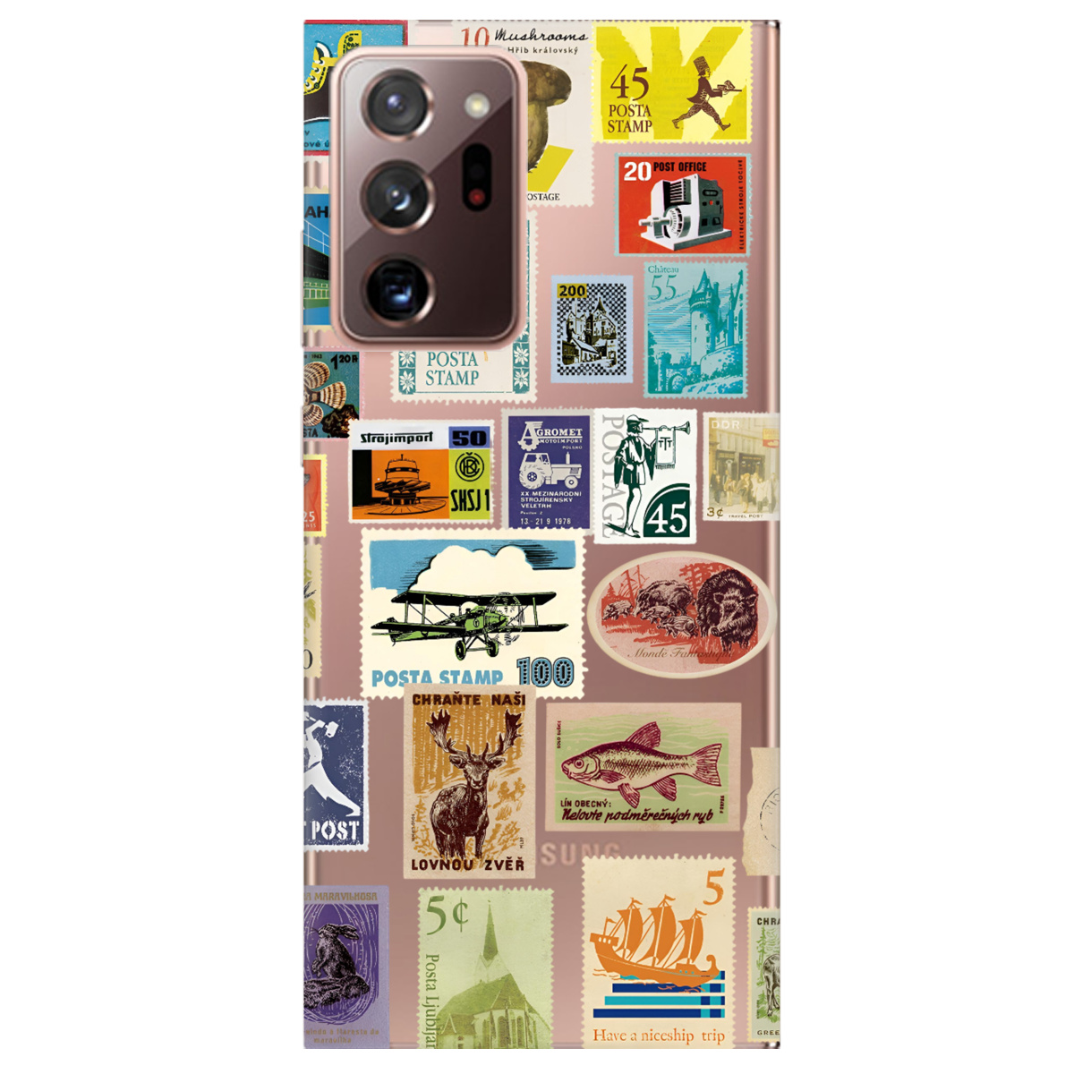 Чохол для Samsung Galaxy Note 20 Ultra Поштова класика - фото 1 - Чохли для телефонів