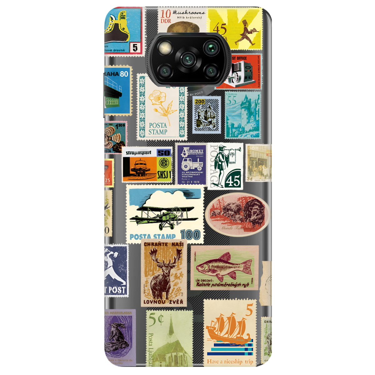 Чохол для Xiaomi Poco X3 Поштова класика - фото 1 - Чохли для телефонів