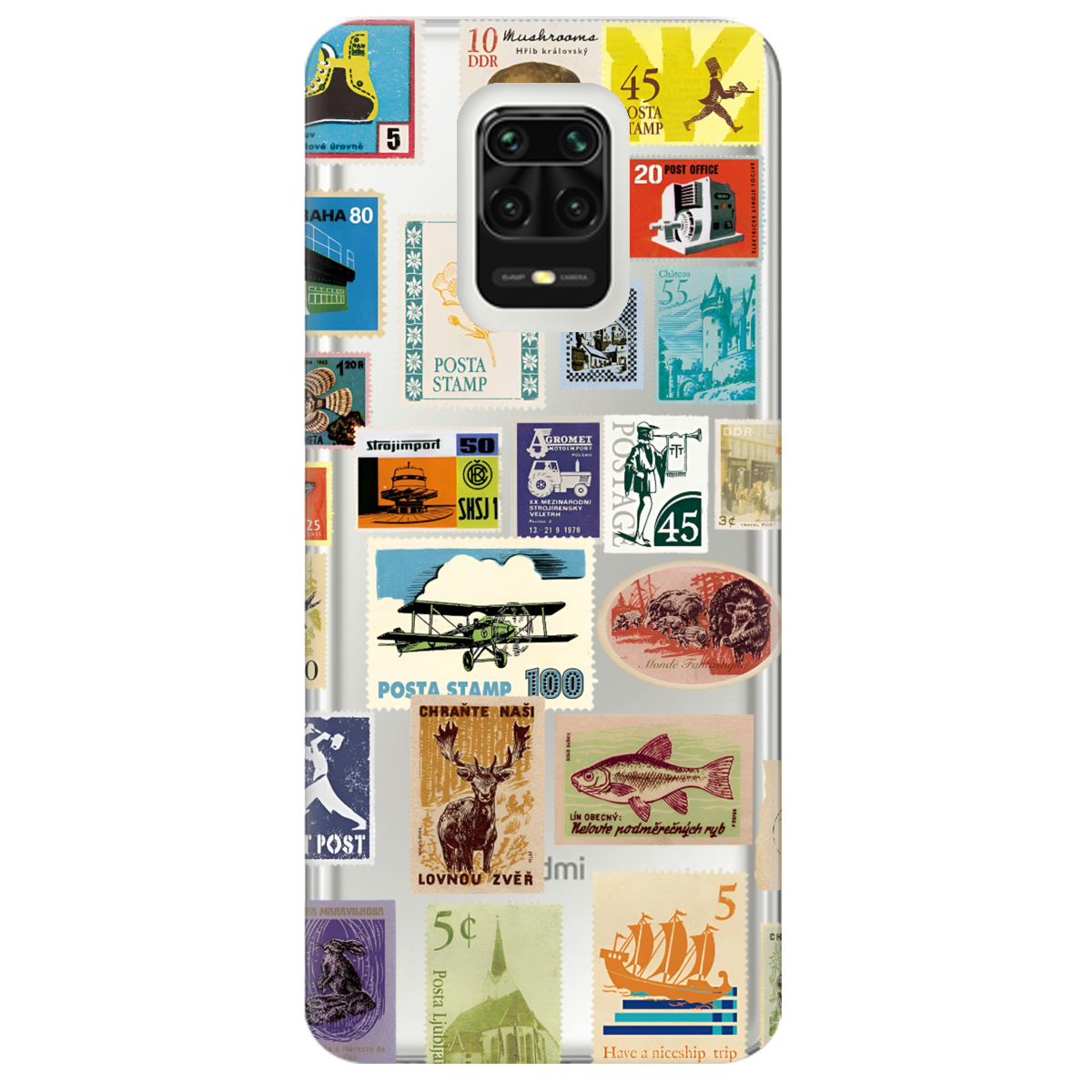 Чохол для Xiaomi Redmi Note 9 Pro Поштова класика - фото 1 Чохол для Xiaomi Redmi Note 9 Pro Поштова класика - фото 1 - Чохли для телефонів