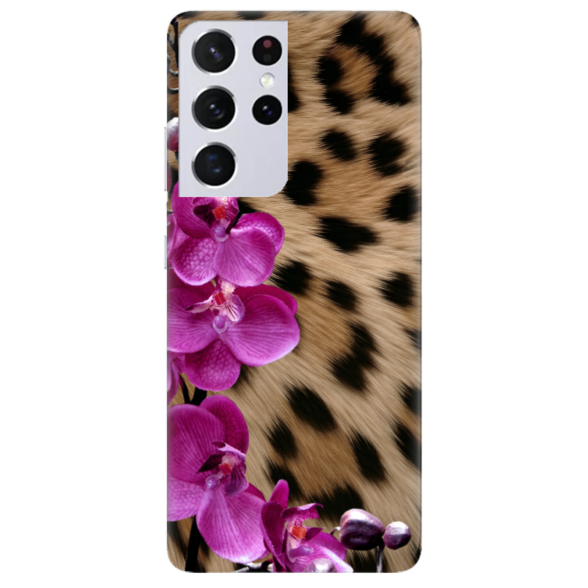 Чехол для Samsung Galaxy S21 Ultra Дикая орхидея - фото 1 Чехол для Samsung Galaxy S21 Ultra Дикая орхидея - фото 1 - Чехлы для телефонов