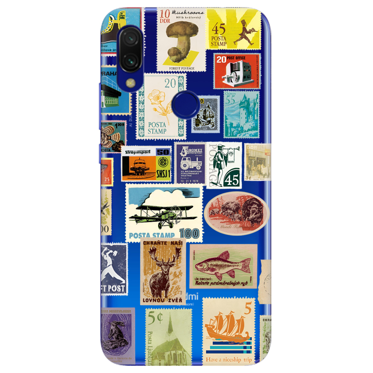 Чехол для Xiaomi Redmi Note 7 /  7Pro Почтовая классика - фото 1 - Чехлы для телефонов