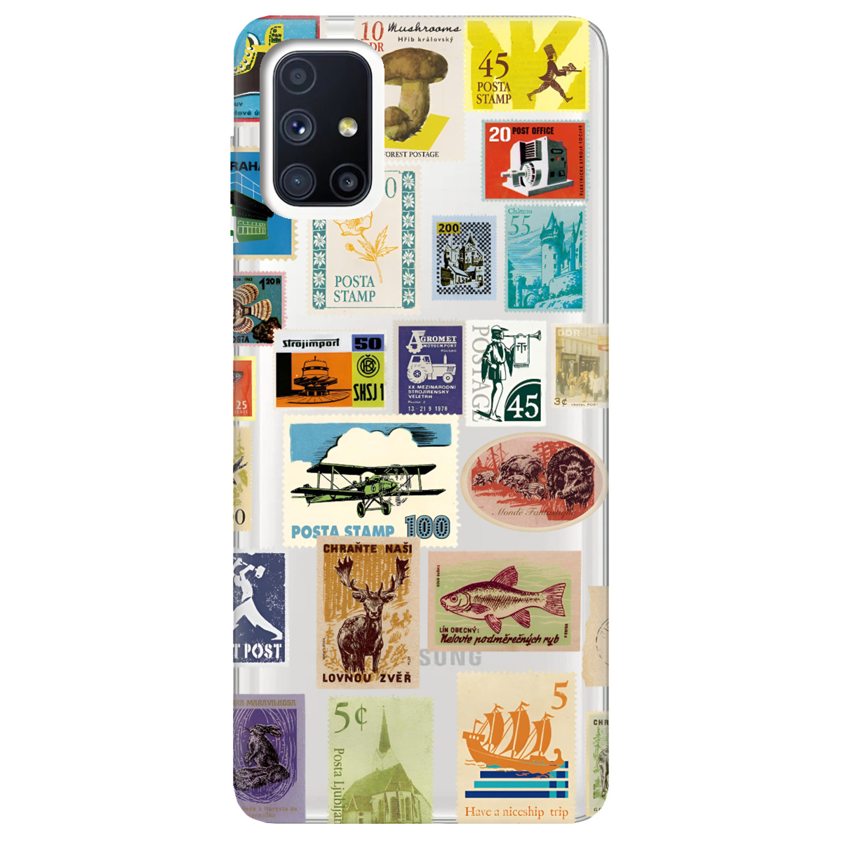 Чехол для Samsung Galaxy M51 Почтовая классика - фото 1 - Чехлы для телефонов