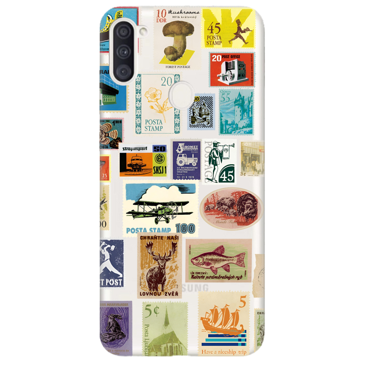 Чохол для Samsung Galaxy M11 Поштова класика - фото 1 - Чохли для телефонів