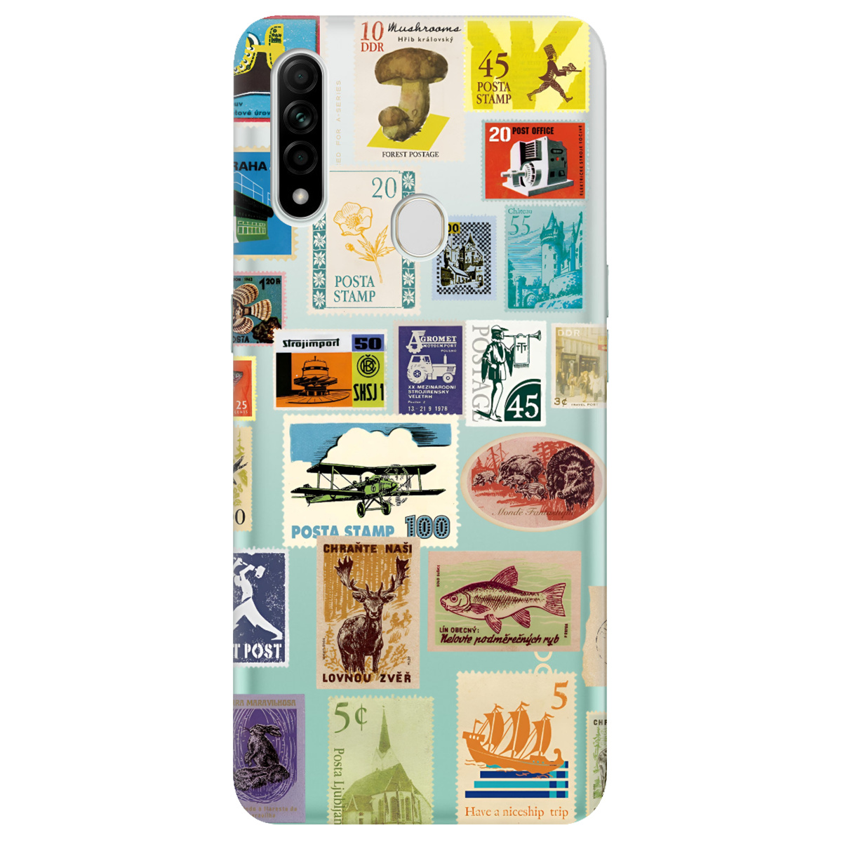 Чехол для Oppo A31 Почтовая классика - фото 1 Чехол для Oppo A31 Почтовая классика - фото 1 - Чехлы для телефонов