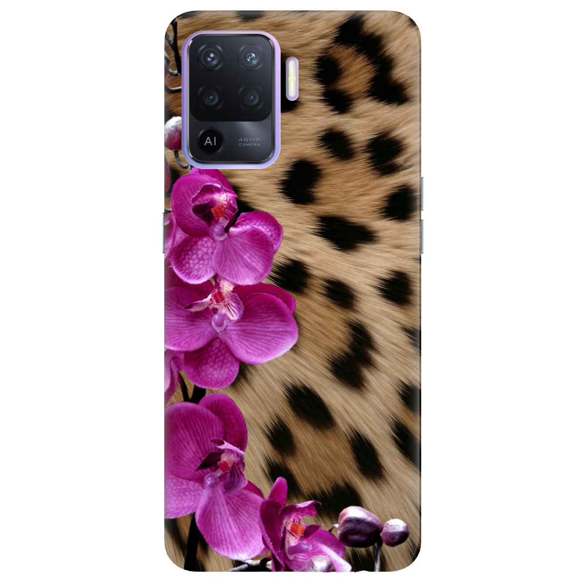 Чехол для Oppo Reno 5 Lite Дикая орхидея - фото 1 Чехол для Oppo Reno 5 Lite Дикая орхидея - фото 1 - Чехлы для телефонов
