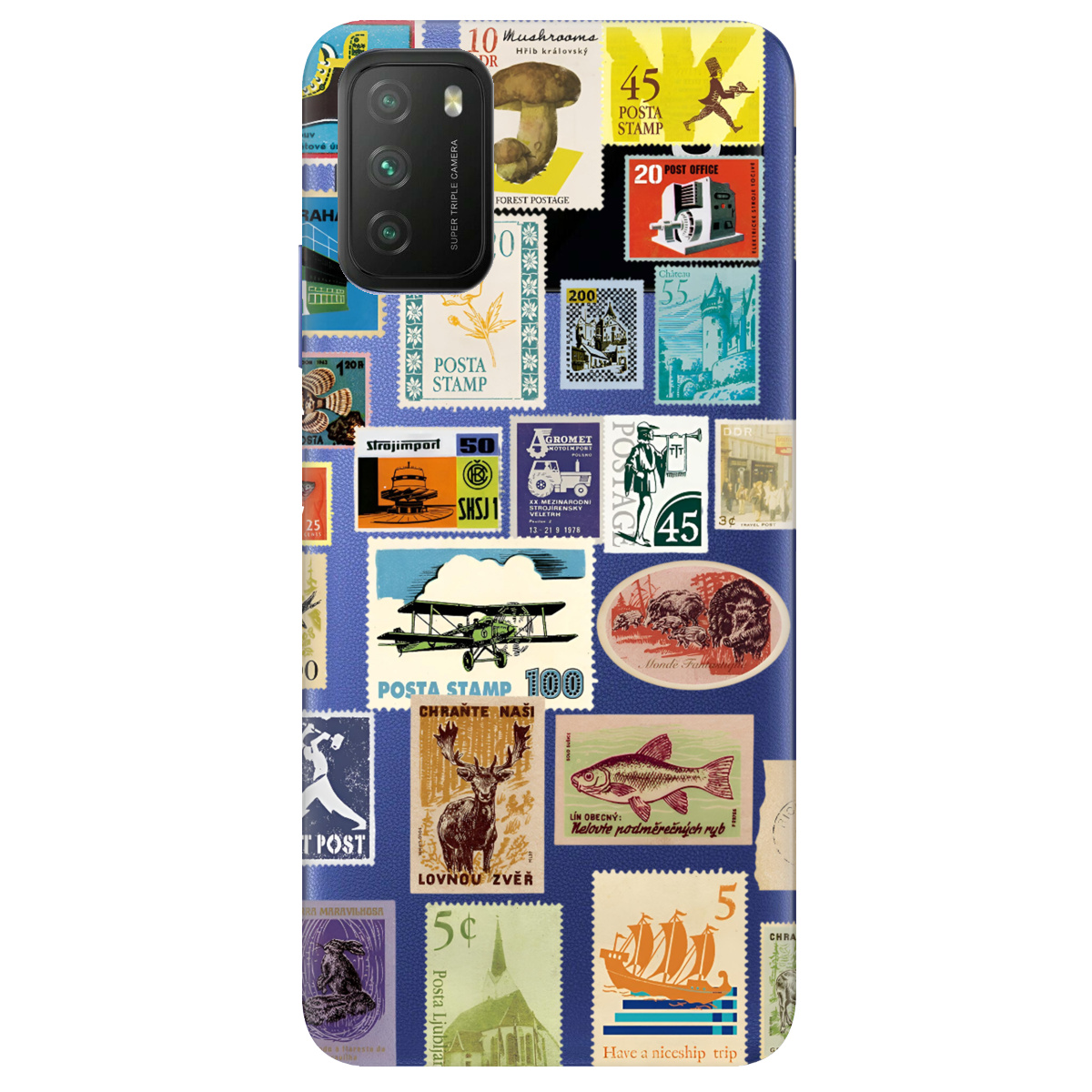 Чохол для Xiaomi Poco M3 Поштова класика - фото 1 - Чохли для телефонів