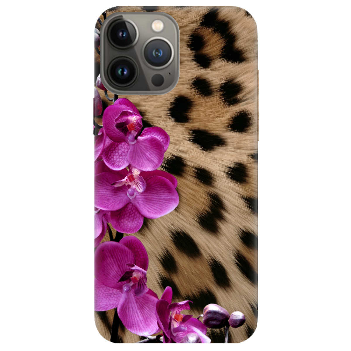 Чехол для Apple iPhone 13 Pro Дикая орхидея - фото 1 Чехол для Apple iPhone 13 Pro Дикая орхидея - фото 1 - Чехлы для телефонов