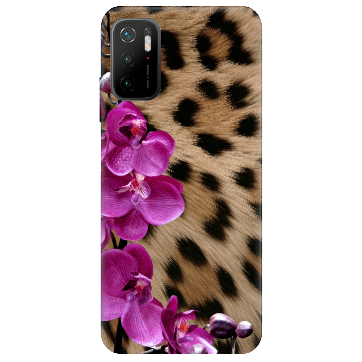 Чехол для Xiaomi Poco M3 Pro Дикая орхидея - фото 1 Чехол для Xiaomi Poco M3 Pro Дикая орхидея - фото 1 - Чехлы для телефонов