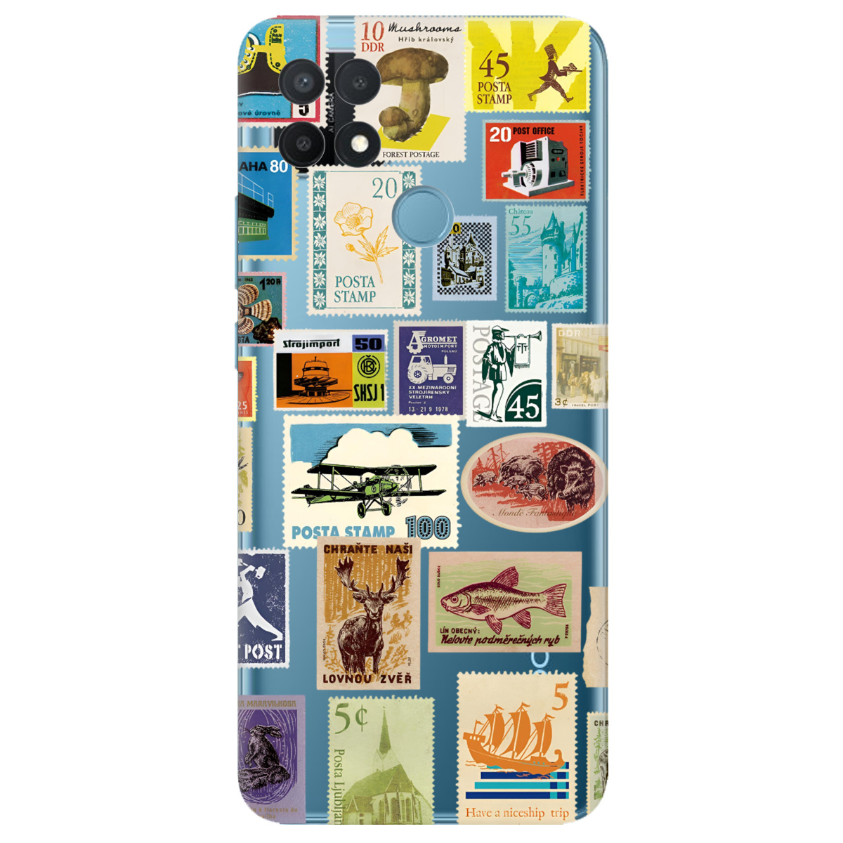 Чохол для Oppo A15s/ A15 Поштова класика - фото 1 - Чохли для телефонів