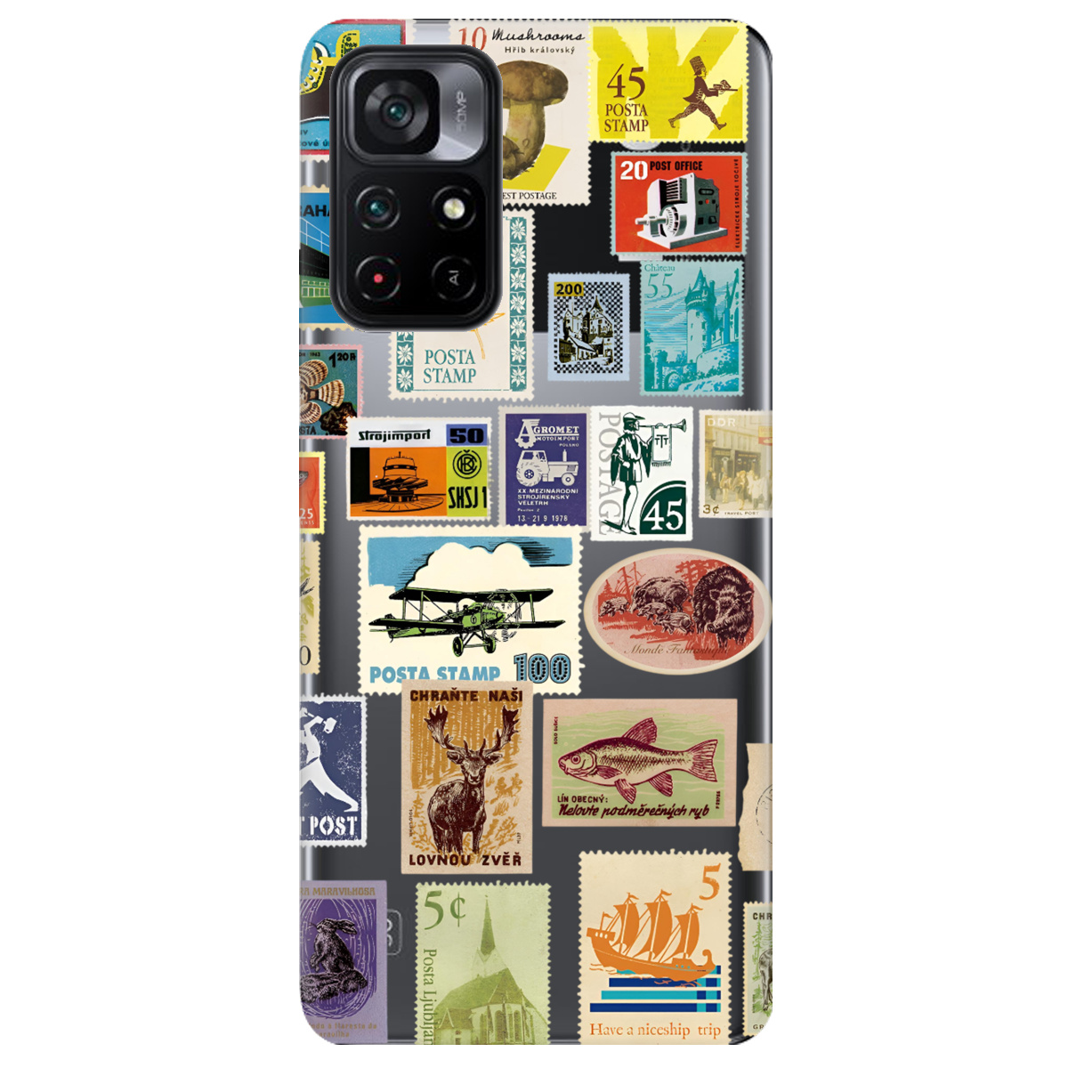 Чехол для Xiaomi Poco M4 Pro 5G Почтовая классика - фото 1 - Чехлы для телефонов