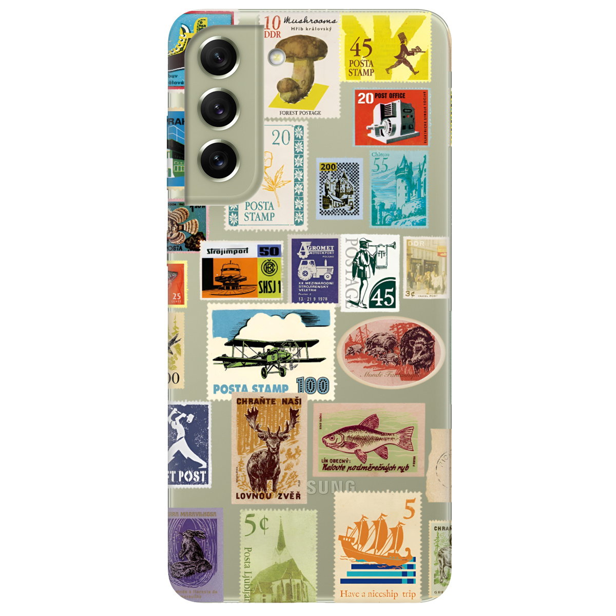 Чохол для Samsung Galaxy S21 FE Поштова класика - фото 1 Чохол для Samsung Galaxy S21 FE Поштова класика - фото 1 - Чохли для телефонів