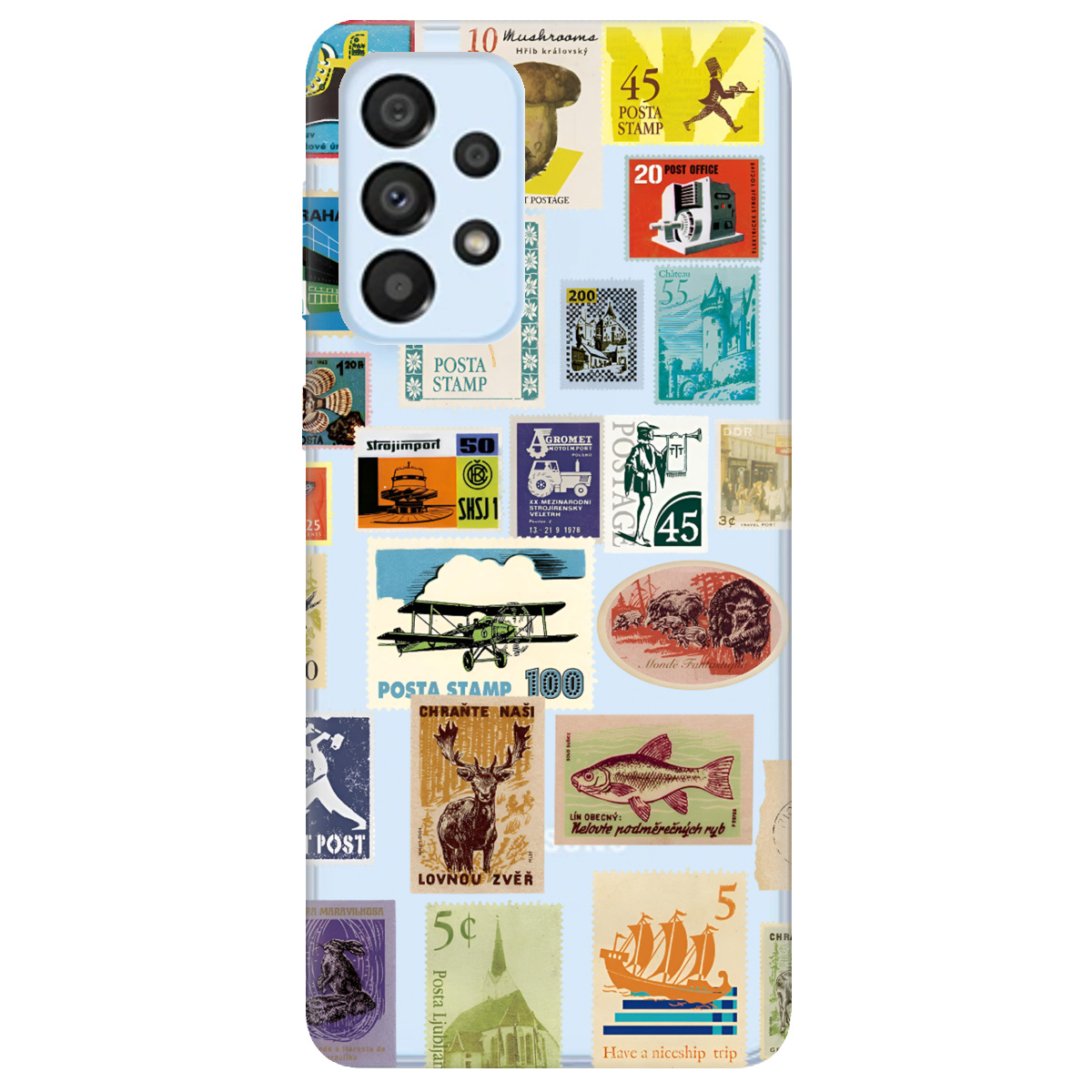 Чехол для Samsung Galaxy A33 Почтовая классика - фото 1 Чехол для Samsung Galaxy A33 Почтовая классика - фото 1 - Чехлы для телефонов