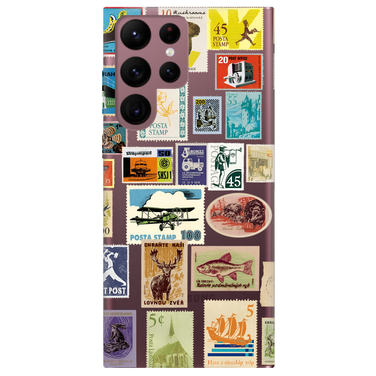 Чохол для Samsung Galaxy S22 Ultra Поштова класика - фото 1 - Чохли для телефонів