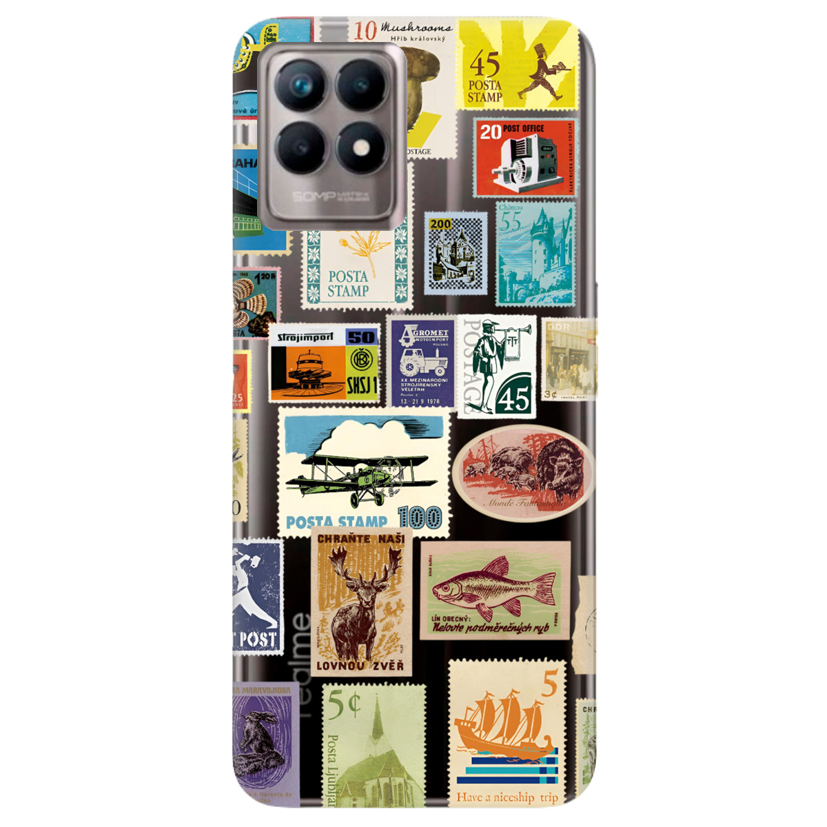 Чехол для Realme 8i Почтовая классика - фото 1 - Чехлы для телефонов