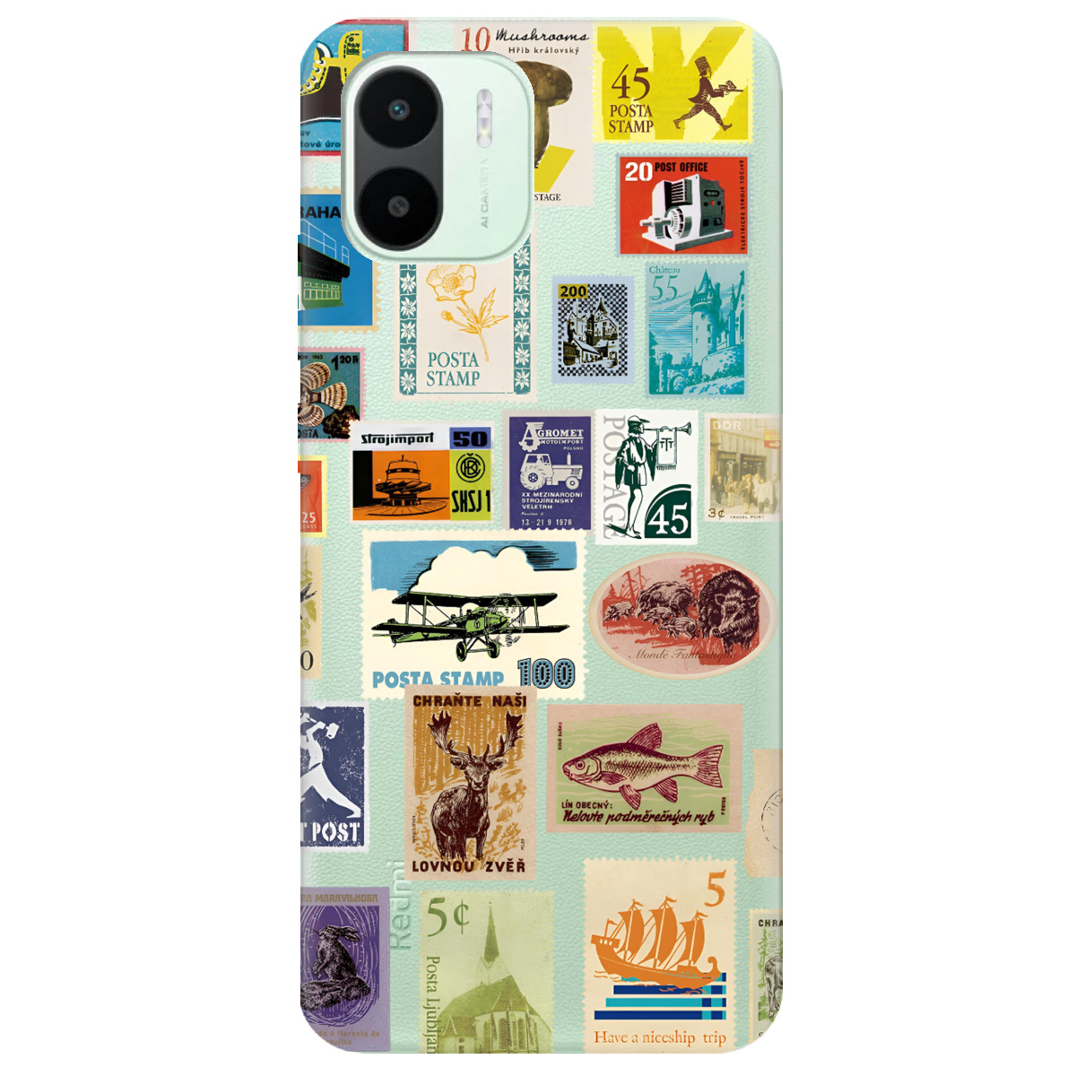 Чехол для Xiaomi Redmi A2 Почтовая классика - фото 1 - Чехлы для телефонов